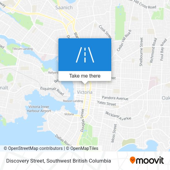 Discovery Street map