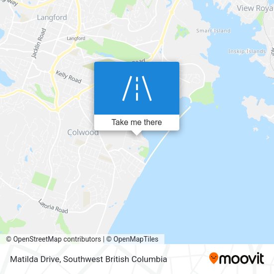 Matilda Drive map