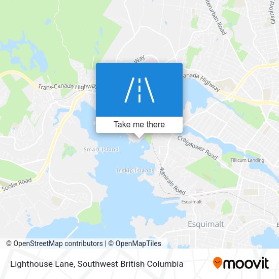 Lighthouse Lane map