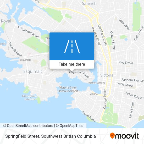 Springfield Street map