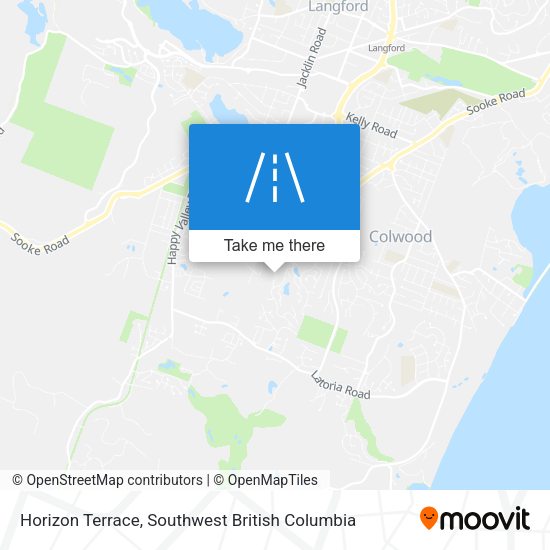 Horizon Terrace map