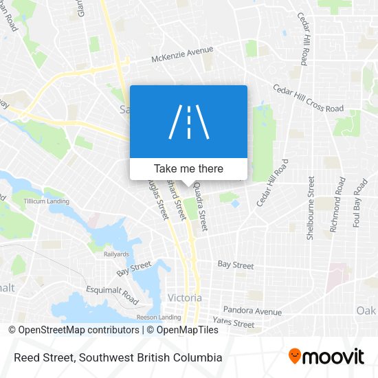 Reed Street map