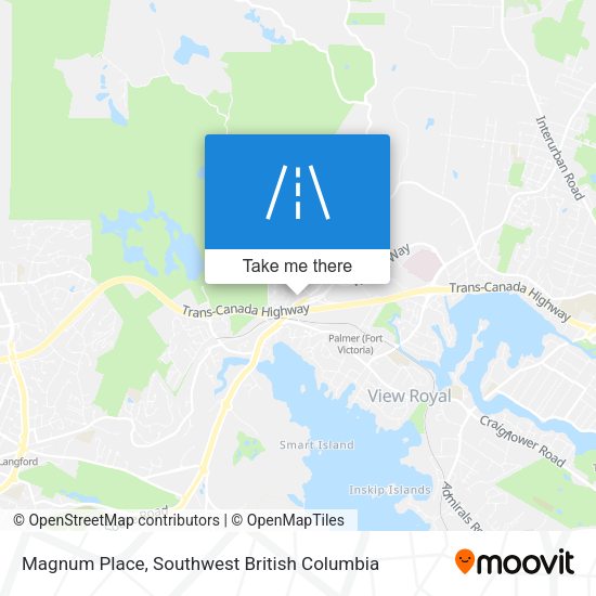 Magnum Place map