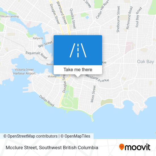 Mcclure Street map