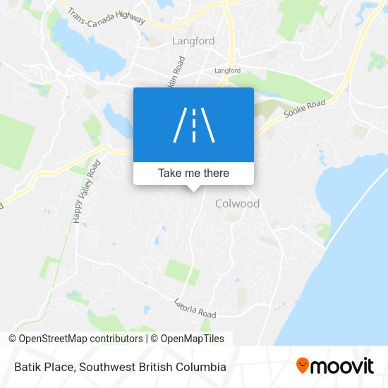 Batik Place map