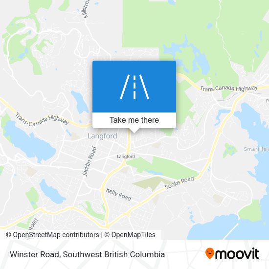Winster Road map