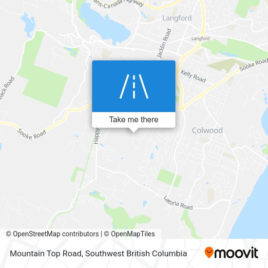 Mountain Top Road plan