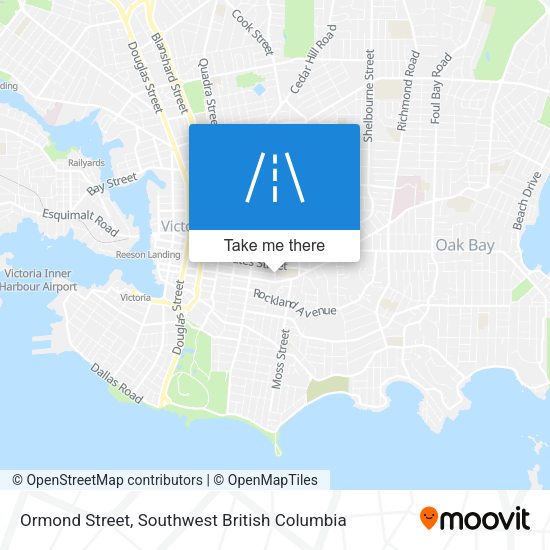 Ormond Street map