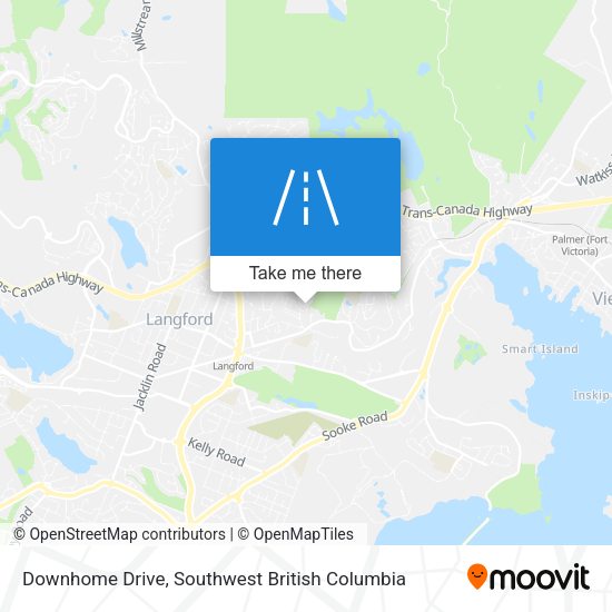 Downhome Drive map