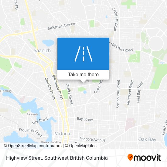 Highview Street map