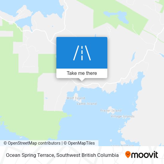 Ocean Spring Terrace map