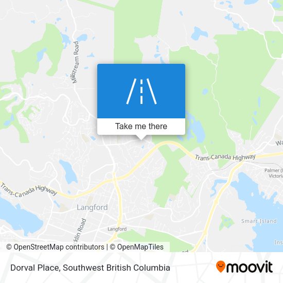 Dorval Place map