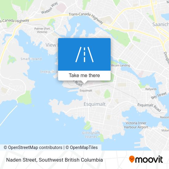 Naden Street map
