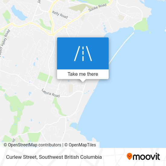 Curlew Street map