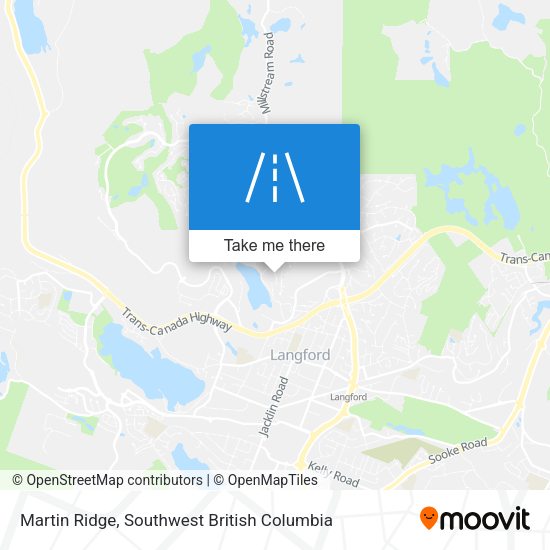 Martin Ridge map