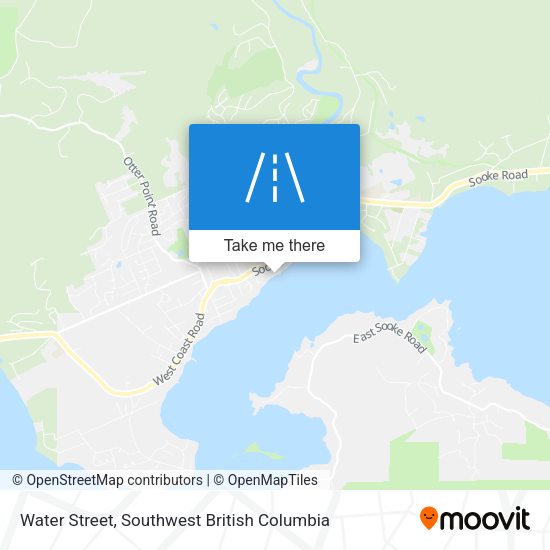 Water Street map