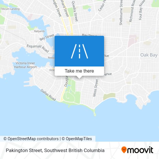 Pakington Street map