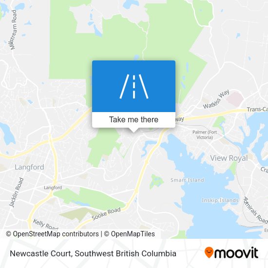 Newcastle Court map