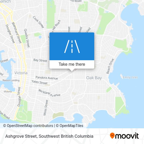 Ashgrove Street map