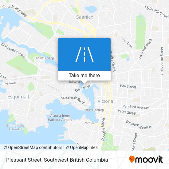 Pleasant Street map