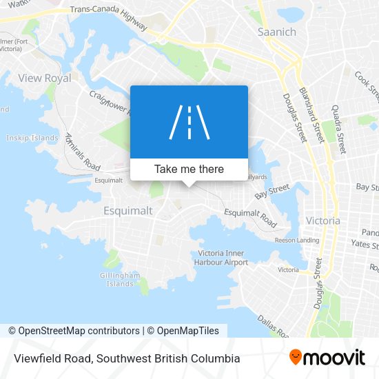 Viewfield Road map