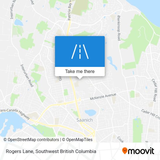 Rogers Lane map