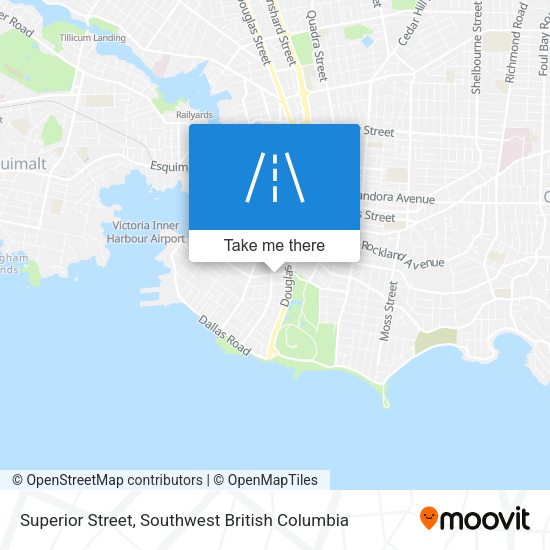 Superior Street map
