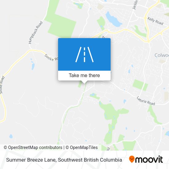 Summer Breeze Lane map