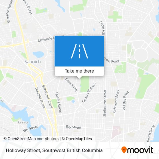 Holloway Street map