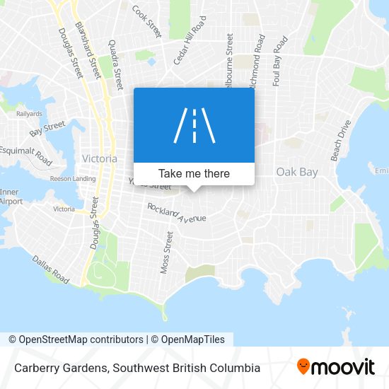 Carberry Gardens map