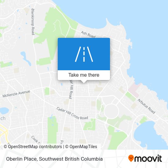 Oberlin Place plan