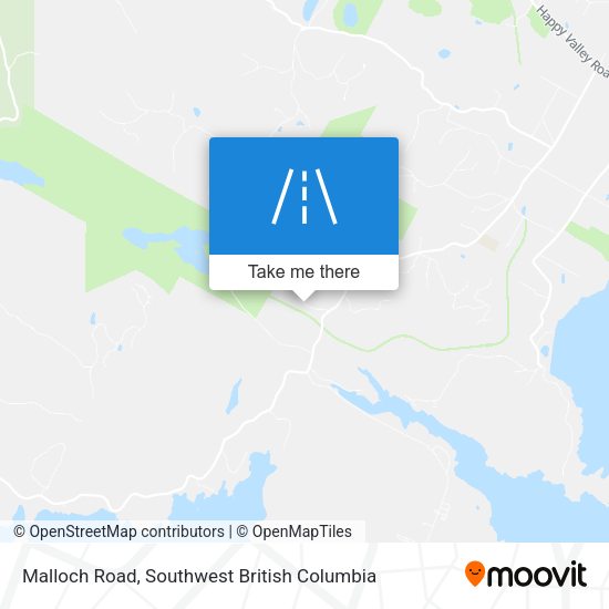 Malloch Road map