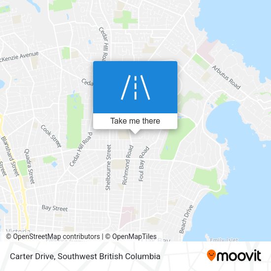 Carter Drive map