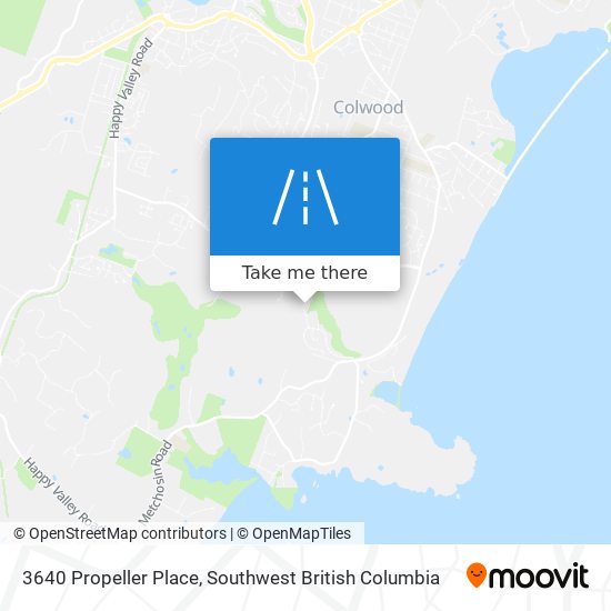 3640 Propeller Place map