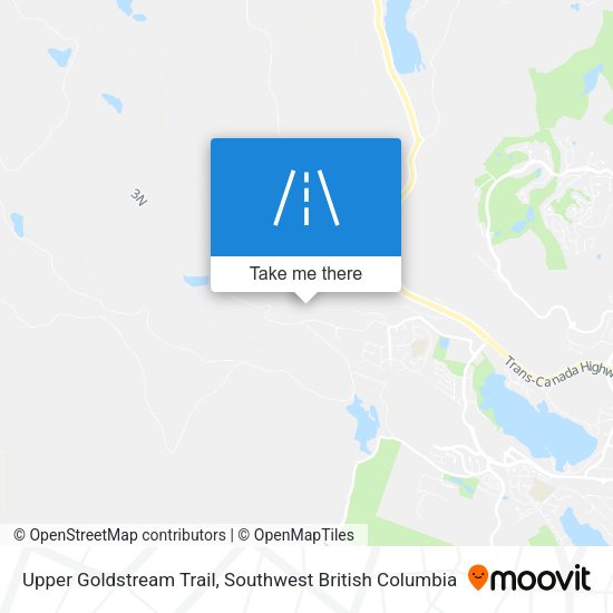 Upper Goldstream Trail plan
