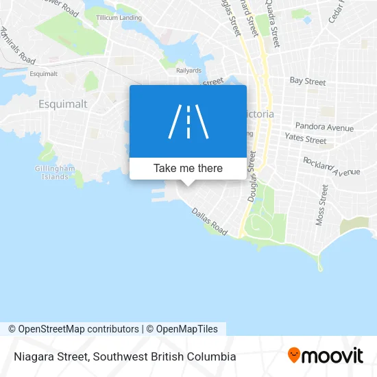 Niagara Street map