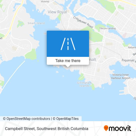 Campbell Street map