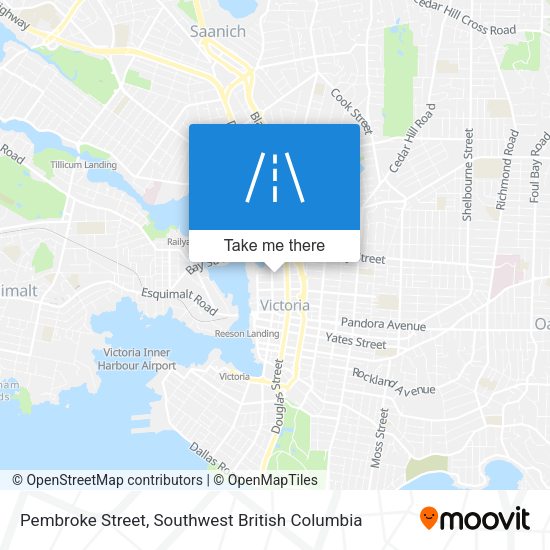 Pembroke Street map