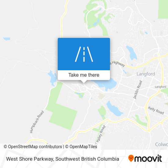West Shore Parkway map