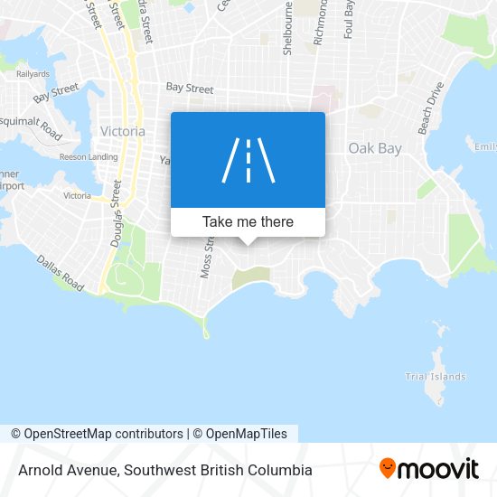 Arnold Avenue map