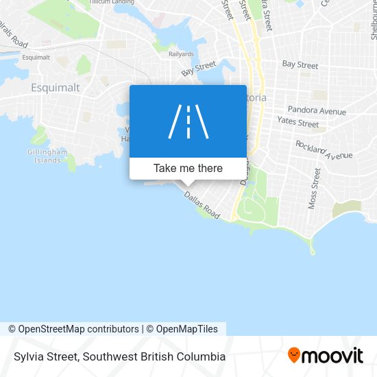 Sylvia Street map