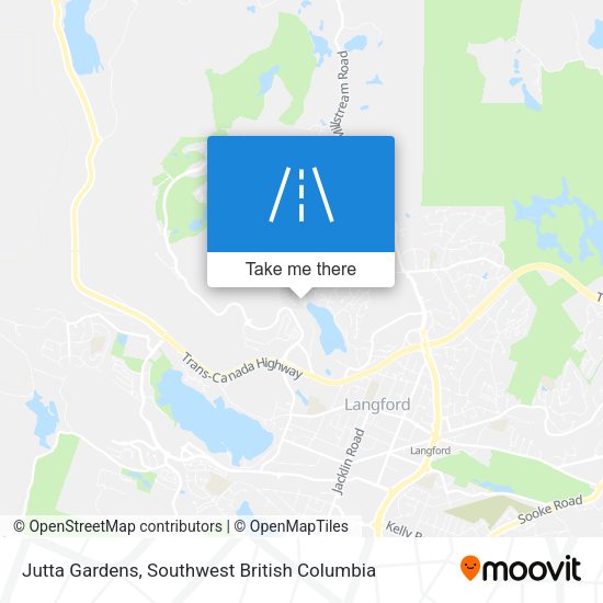 Jutta Gardens map