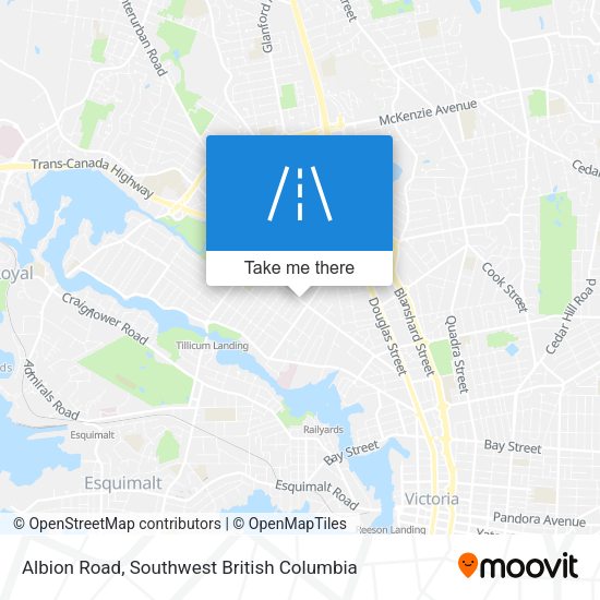 Albion Road plan