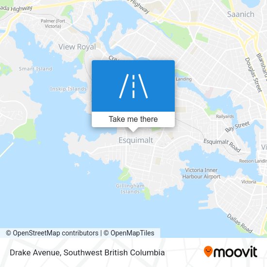 Drake Avenue map