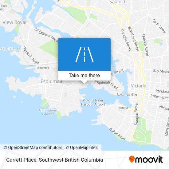 Garrett Place map