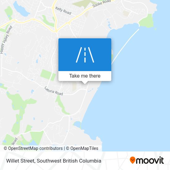 Willet Street map