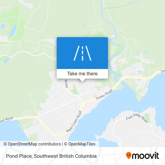 Pond Place map