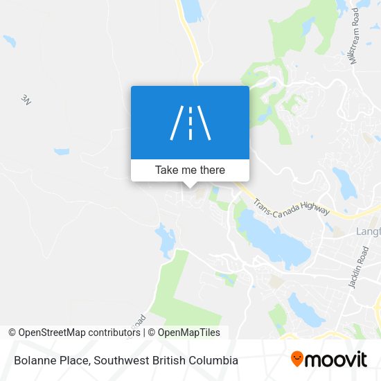 Bolanne Place map
