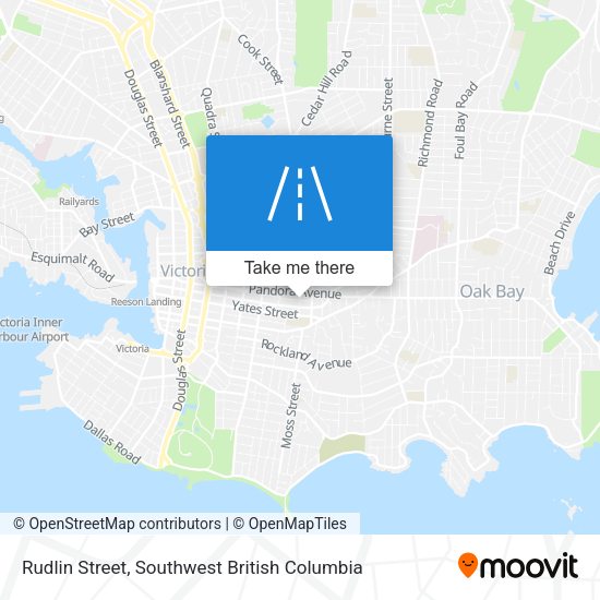 Rudlin Street map