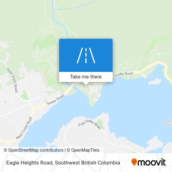 Eagle Heights Road map